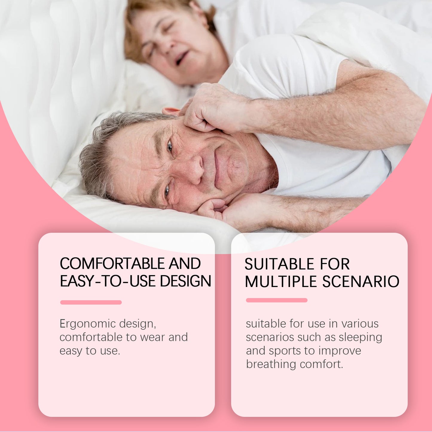 Nasal care design cards with easy-to-use and multi-scenario comfort message